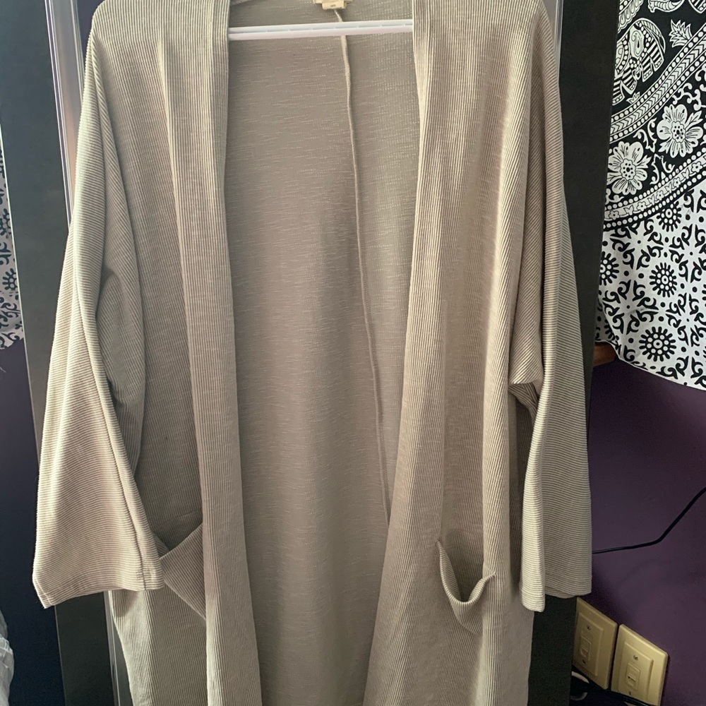 Long Grey Cardigan